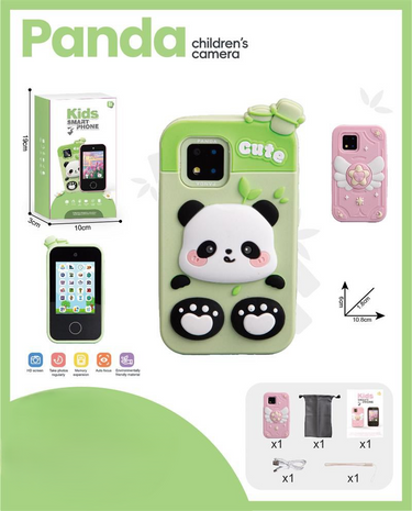 Kids Panda Themed Digital Touch Phone